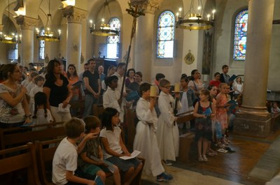 Messe de fin d'année de l'école de l'Immaculée Conception