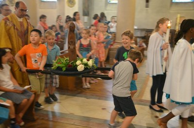 Messe de fin d'année de l'école de l'Immaculée Conception