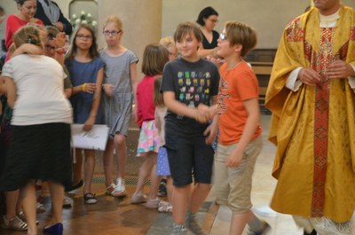 Messe de fin d'année de l'école de l'Immaculée Conception