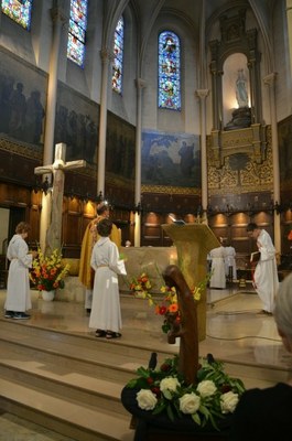Messe de fin d'année de l'école de l'Immaculée Conception