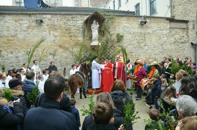 Célebrations des Rameaux 