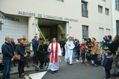 Célebrations des Rameaux 