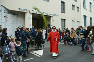 Célebrations des Rameaux 