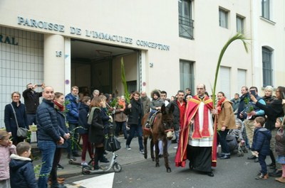 Célebrations des Rameaux 