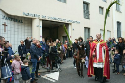 Célebrations des Rameaux 