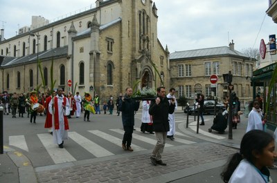 Célebrations des Rameaux 
