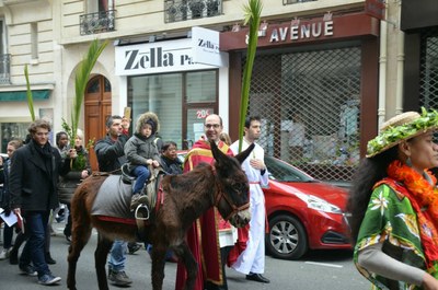 Célebrations des Rameaux 