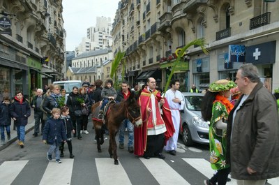 Célebrations des Rameaux 