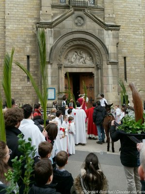 Célebrations des Rameaux 