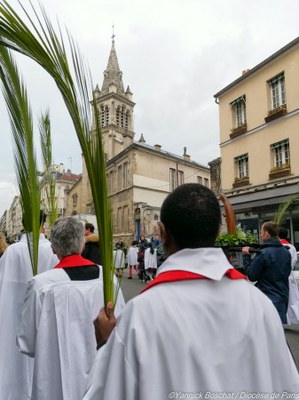 Célebrations des Rameaux 