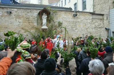 Célebrations des Rameaux 