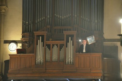 Départ d'Emmanuel Pottier, Organiste titulaire 