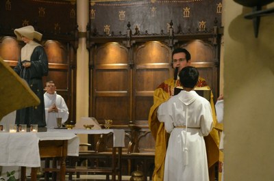 Inauguration solennelle de la statue de Sainte Catherine Labouré