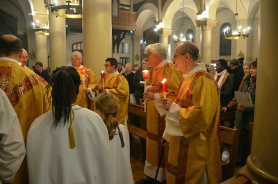 Inauguration solennelle de la statue de Sainte Catherine Labouré