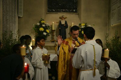 Inauguration solennelle de la statue de Sainte Catherine Labouré