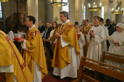 Installation du Père Etienne Givelet et Rentrée Paroissiale