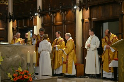 Installation du Père Etienne Givelet et Rentrée Paroissiale
