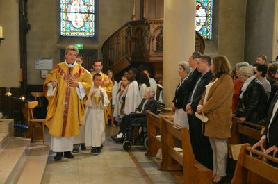Installation du Père Etienne Givelet et Rentrée Paroissiale