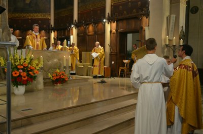 Installation du Père Etienne Givelet et Rentrée Paroissiale
