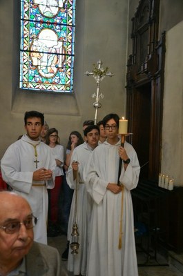 Installation du Père Etienne Givelet et Rentrée Paroissiale