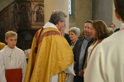 Installation du Père Etienne Givelet et Rentrée Paroissiale