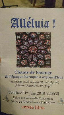 Concert Alleluia ! 