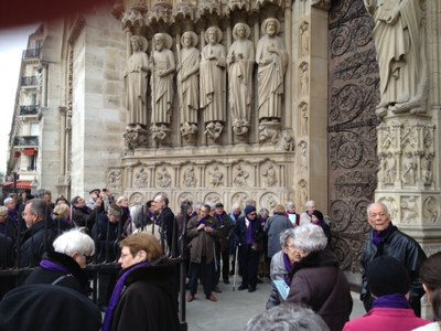 Pèlerinage année jubilaire Notre Dame de Paris le 2 avril 2016