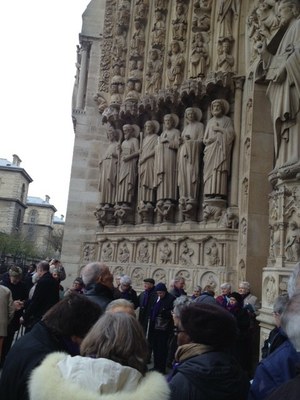 Pèlerinage année jubilaire Notre Dame de Paris le 2 avril 2016