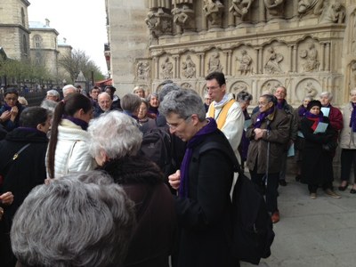 Pèlerinage année jubilaire Notre Dame de Paris le 2 avril 2016