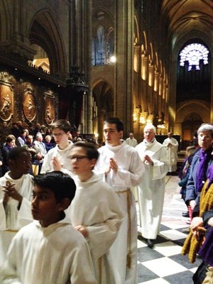 Pèlerinage année jubilaire Notre Dame de Paris le 2 avril 2016