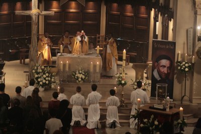 Messe avec la pastorale de la jeunesse