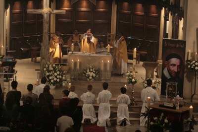 Messe avec la pastorale de la jeunesse