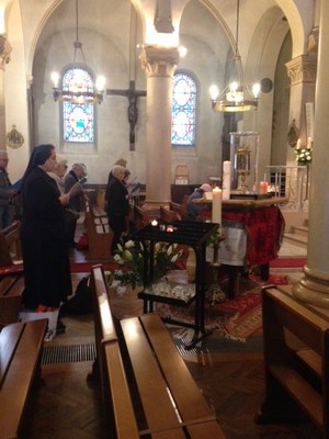 Messe avec les communautés religieuses