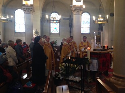 Messe avec les communautés religieuses