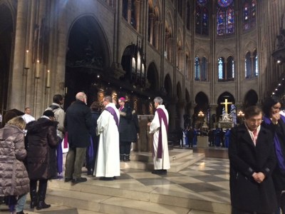 Appel décisif des catéchumènes  à Notre Dame de Paris ce samedi 4 mars 2017