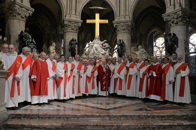 Ordination diaconale de David Nogueira et Thierry Prin