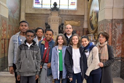 Appel décisif des catéchumènes collégiens et lycéens de notre paroisse en l'église saint Roch 