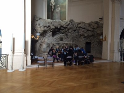 Appel décisif des catéchumènes collégiens et lycéens de notre paroisse en l'église saint Roch 