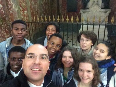 Appel décisif des catéchumènes collégiens et lycéens de notre paroisse en l'église saint Roch 