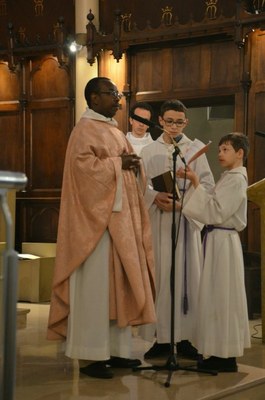 Appel décisif des enfants du primaire du catéchuménat jeune 