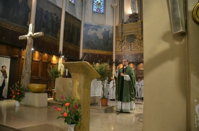 Messe des familles avec l'entrée en catéchuménat