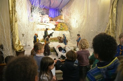 Messe des familles avec l'entrée en catéchuménat