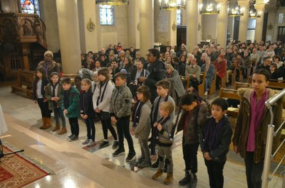 Scrutin pour les jeunes du catéchuménat