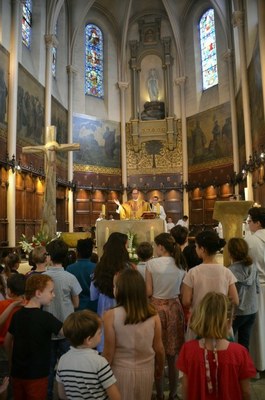 Messe des familles et bénédiction des mamans du 27 mai