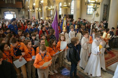 Messe des familles - 80 ans groupe scout Saint Philippe Neri