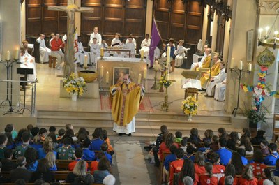 Messe des familles - 80 ans groupe scout Saint Philippe Neri