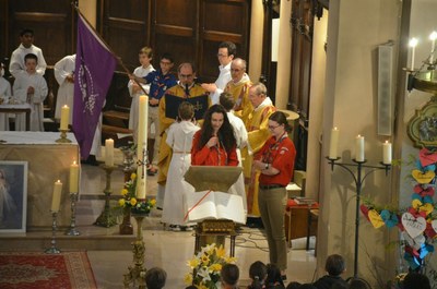 Messe des familles - 80 ans groupe scout Saint Philippe Neri