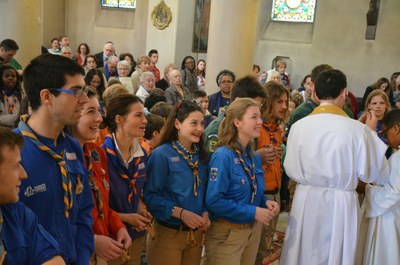 Messe des familles - 80 ans groupe scout Saint Philippe Neri