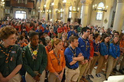 Messe des familles - 80 ans groupe scout Saint Philippe Neri