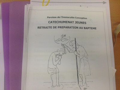 Retraite de préparation au baptême et à la première communion